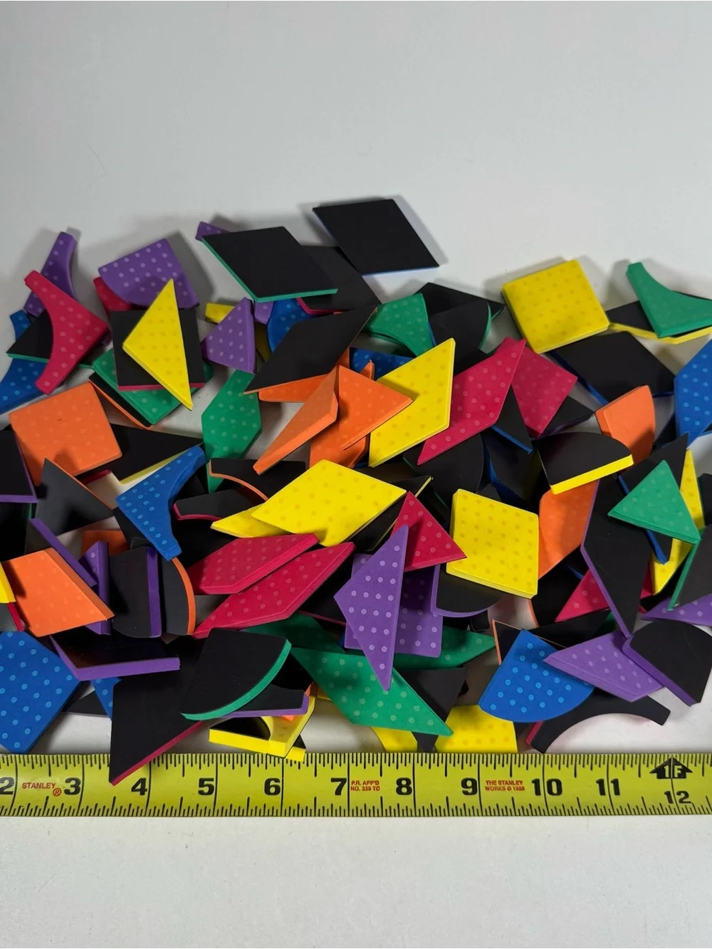 Lakeshore Magnetic Mosaic Design Board Foam Shapes Designs Near Complete *Read